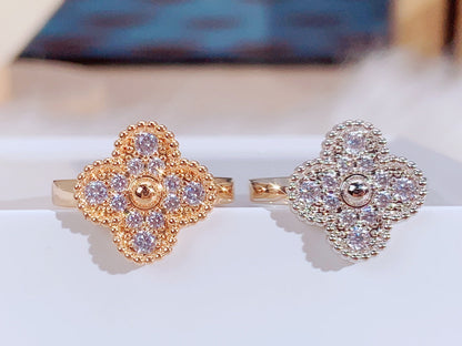 [Plus&Max]CLOVER DIAMOND RING