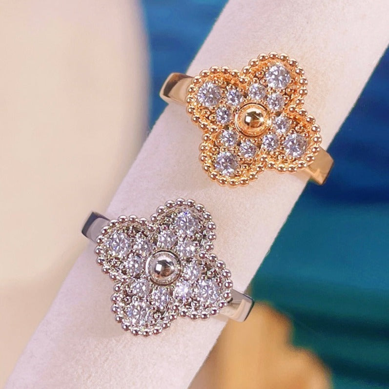[Plus&Max]CLOVER DIAMOND RING