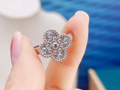 [Plus&Max]CLOVER DIAMOND RING