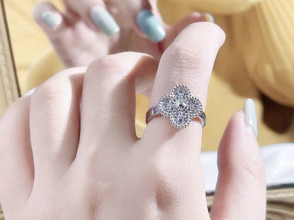 [Plus&Max]CLOVER DIAMOND RING