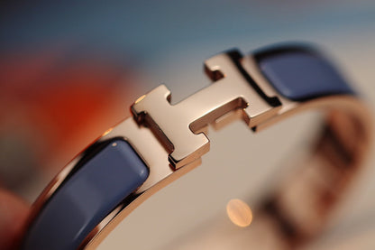 [Plus&Max]H BRACELET 12MM BLUE GRAY