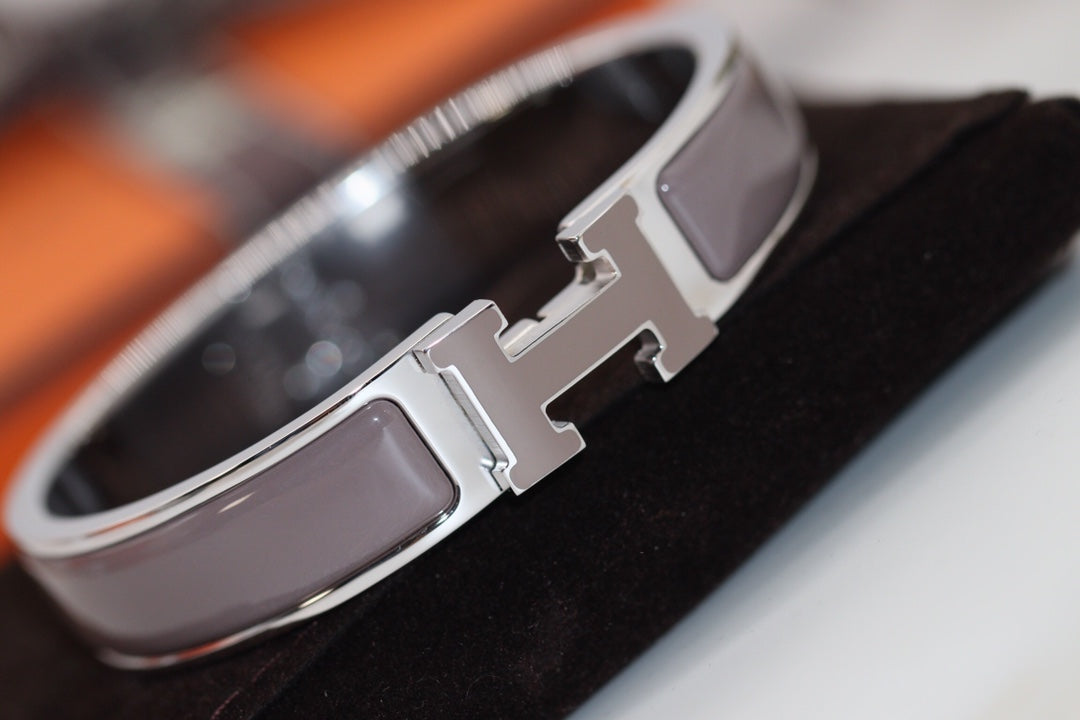 [Plus&Max]H BRACELET 12MM BROWN