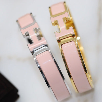 [Plus&Max]H BRACELET 12MM PINK