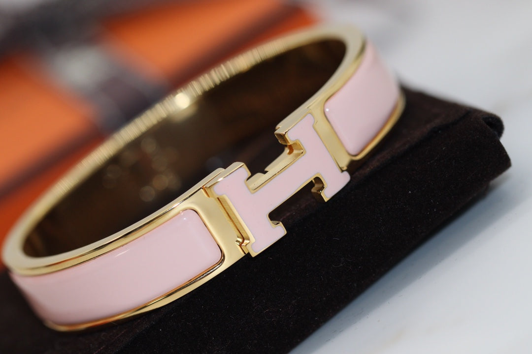 [Plus&Max]H BRACELET 12MM PINK