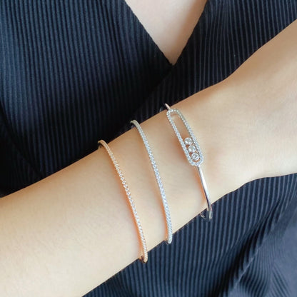 [Plus&Max]MINI DIAMOND TENNIS BRACELET
