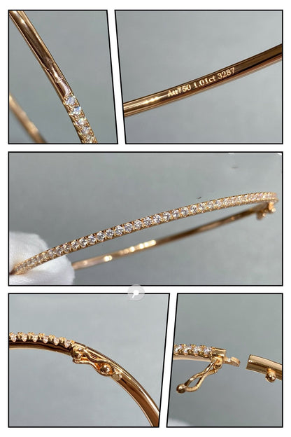 [Plus&Max]MINI DIAMOND TENNIS BRACELET