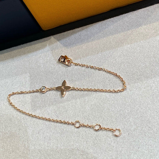 [Plus&Max]STAR DIAMOND PINK GOLD BRACELET