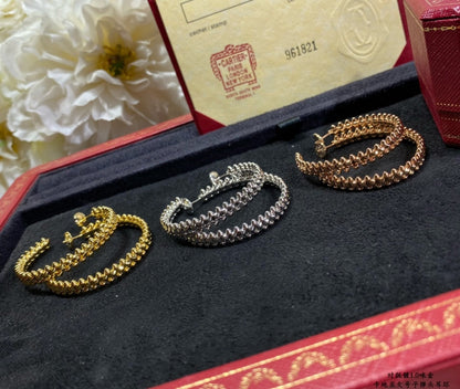 [Plus&Max]CLASH LARGE HOOP EARRINGS