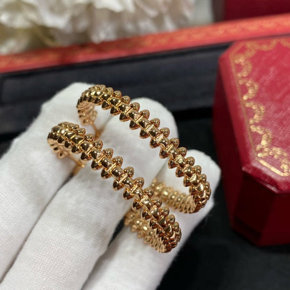 [Plus&Max]CLASH LARGE HOOP EARRINGS