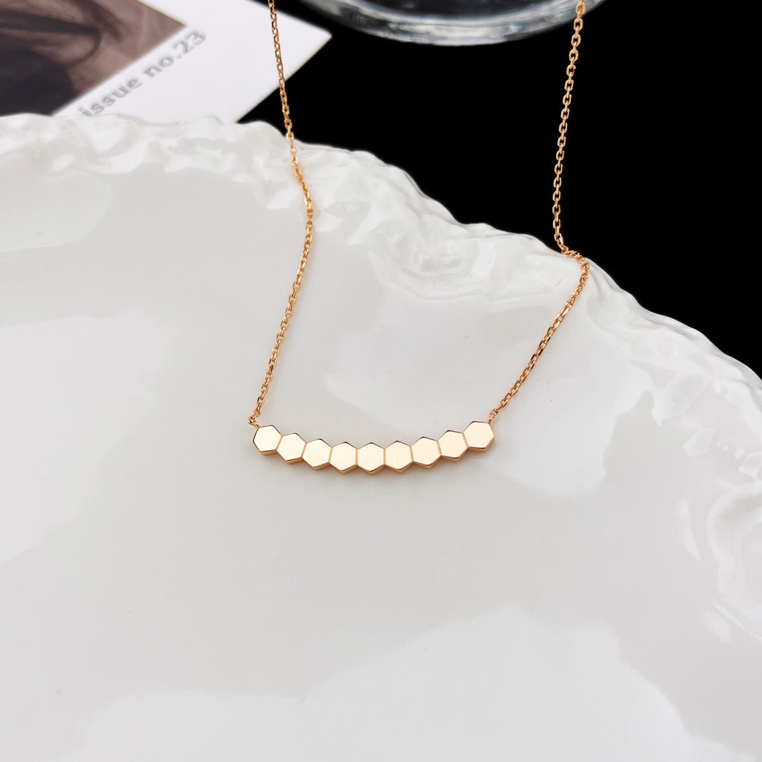 [Plus&Max]BEE MY LOVE DIAMOND NECKLACE