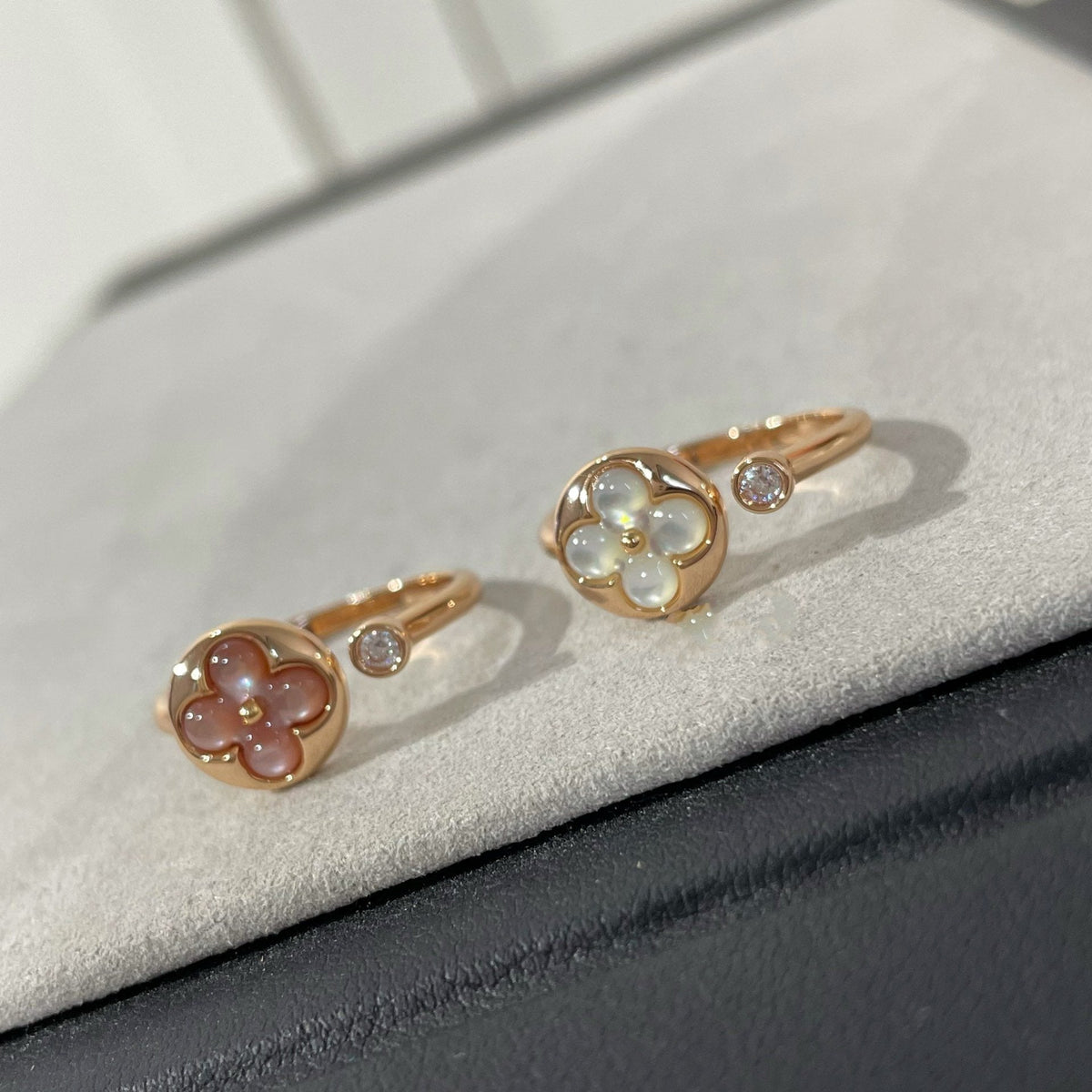 [Plus&Max]SUN 1 DIAMOND PINK MOP RING