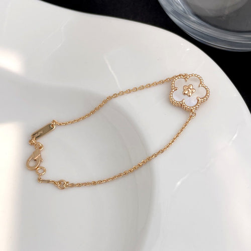 [Plus&Max]LUCKY SPRING ROSE GOLD MOP BRACELET