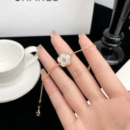 [Plus&Max]LUCKY SPRING ROSE GOLD MOP BRACELET