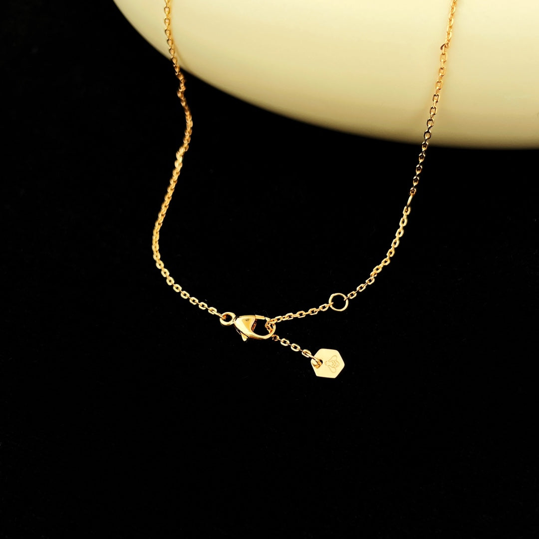 [Plus&Max]BEE MINI PEDANT DIAMOND NECKLACE