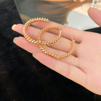 [Plus&Max]CLASH HOOP EARRINGS