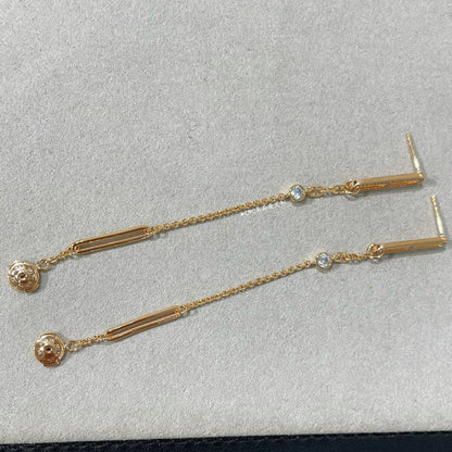[Plus&Max]CHAINE CHAOS DIAMOND DROP EARRINGS