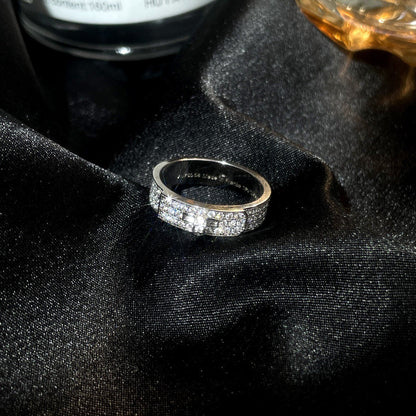 [Plus&Max]KELLY SILVER DIAMOND RING