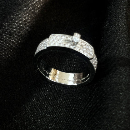 [Plus&Max]KELLY SILVER DIAMOND RING