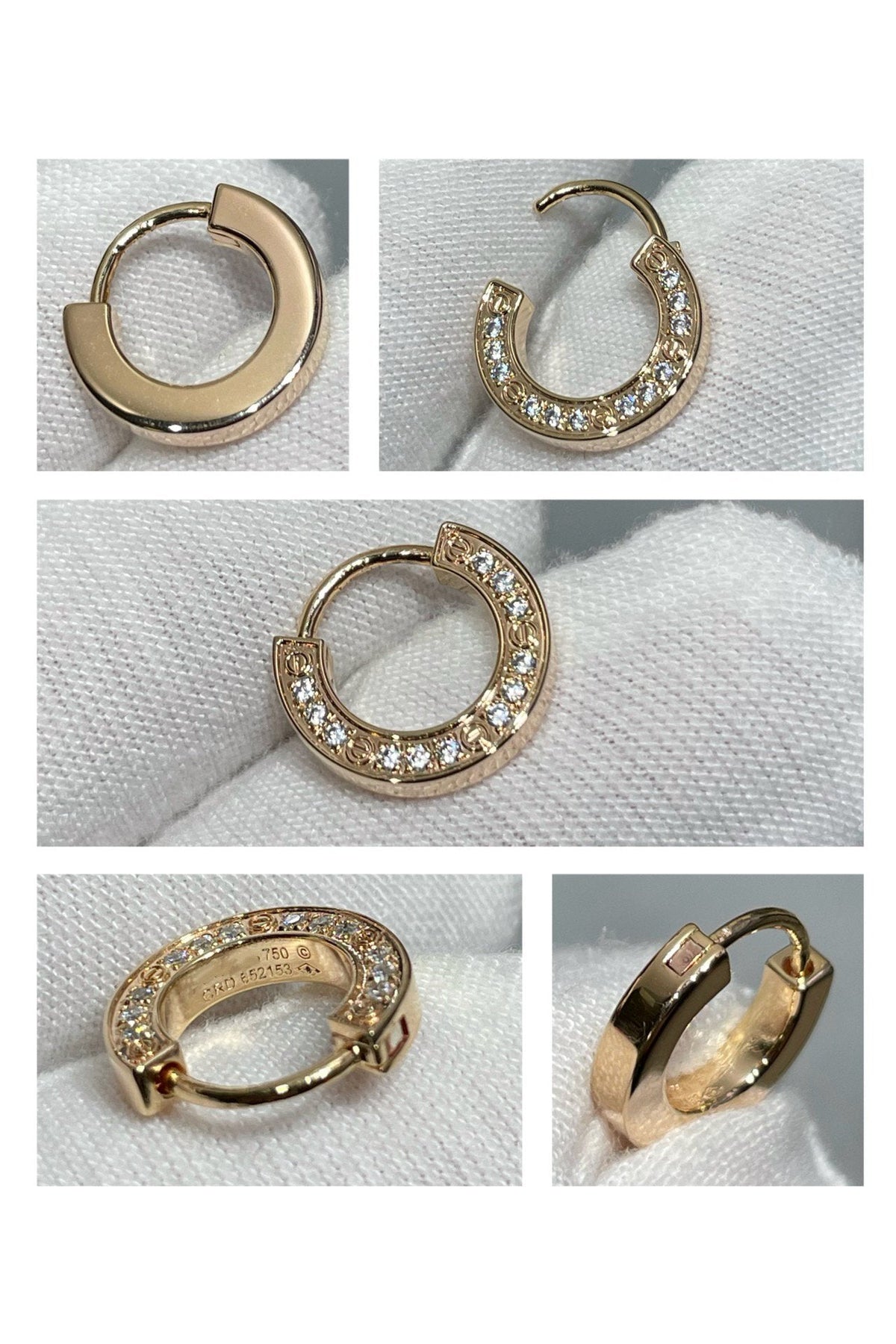 [Plus&Max]LOVE DIAMOND EARRINGS