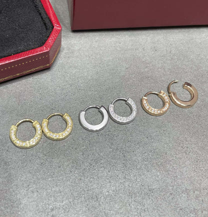 [Plus&Max]LOVE DIAMOND EARRINGS