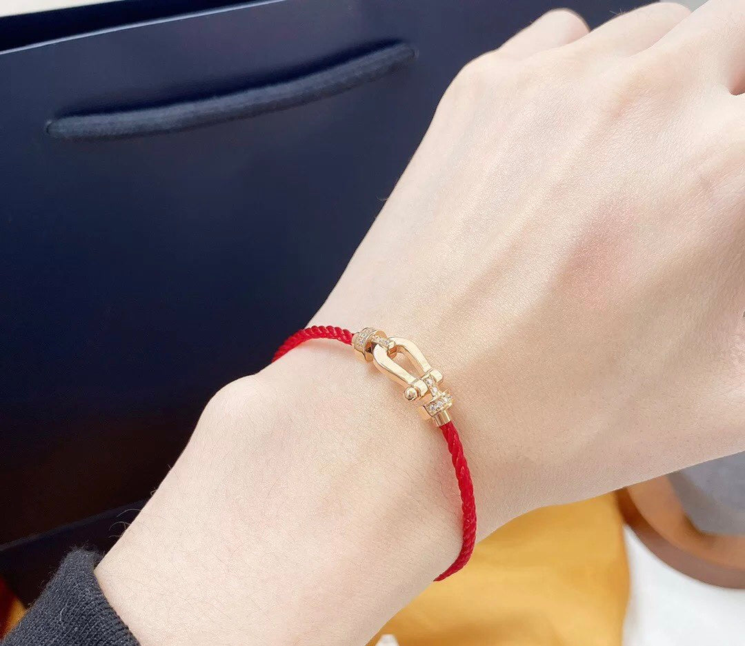 [Plus&Max]FORCE 10 HALF DIAMOND PINK GOLD RED CORDERI LARGE AND MEDIUM MODEL