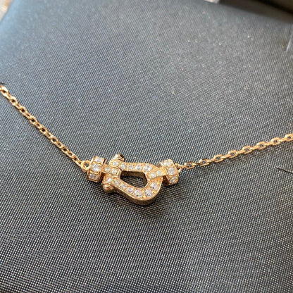 [Plus&Max]FORCE 10 DIAMOND PINK GOLD NECKLACE MINI MODEL