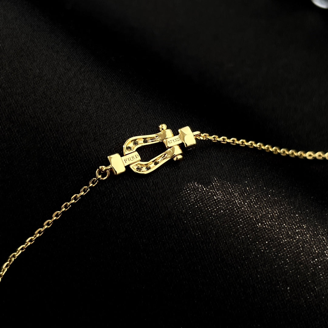 [Plus&Max]FORCE 10 FULL DIAMOND BUCKLE CHAIN LINK MINI MODEL
