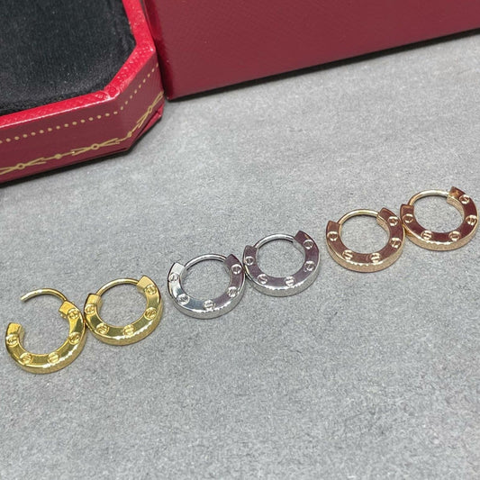 [Plus&Max]LOVE MINI EARRINGS