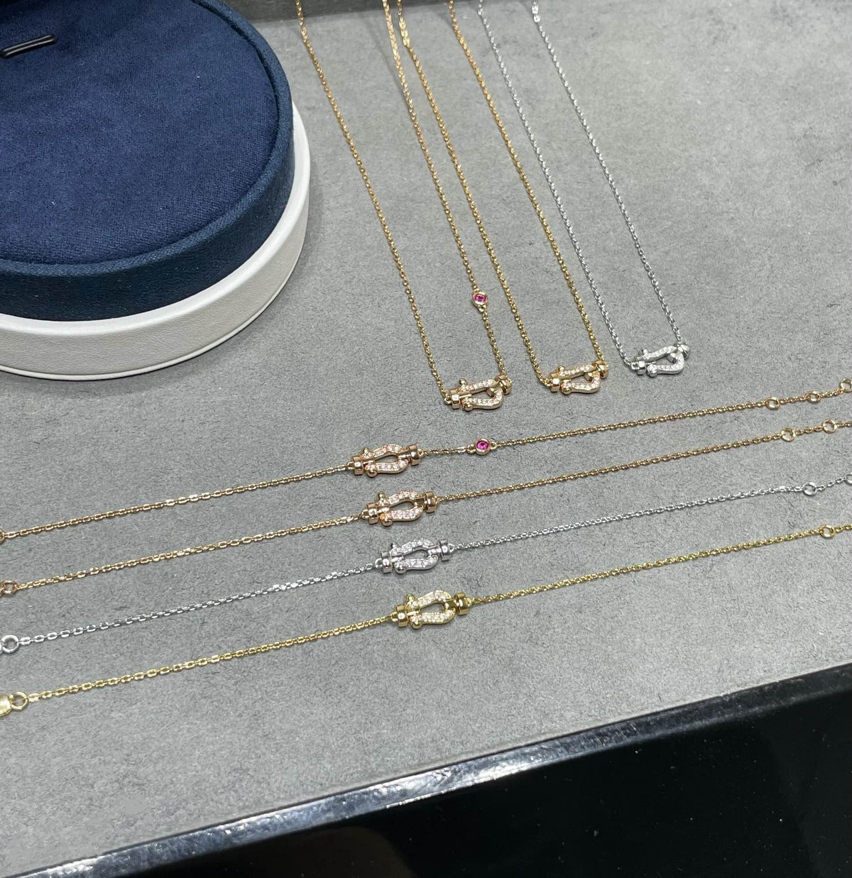 [Plus&Max]FORCE 10 DIAMOND PINK GOLD NECKLACE