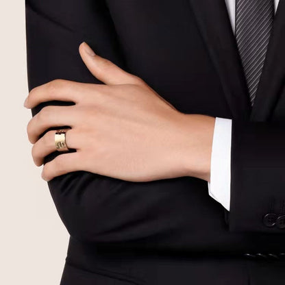 [Plus&Max]LOVE 11MM LARGE RING