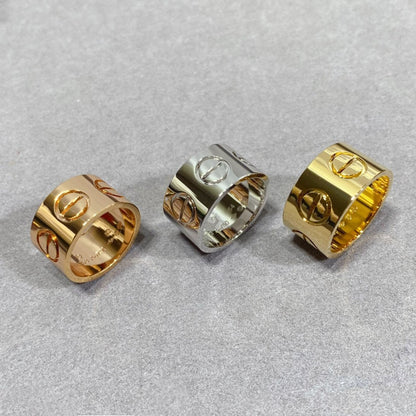 [Plus&Max]LOVE 11MM LARGE RING