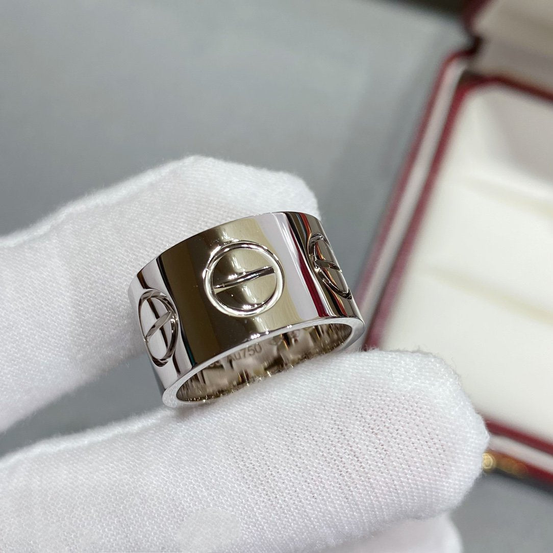 [Plus&Max]LOVE 11MM LARGE RING