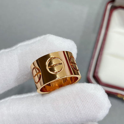 [Plus&Max]LOVE 11MM LARGE RING