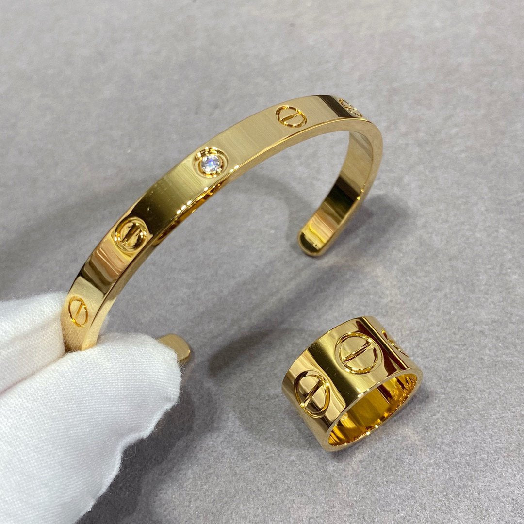 [Plus&Max]LOVE 11MM LARGE RING