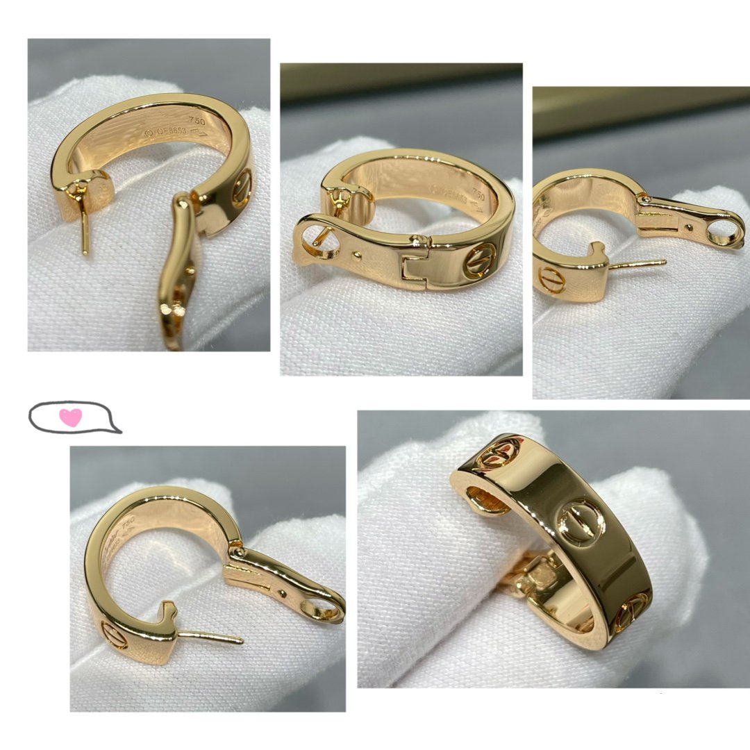 [Plus&Max]LOVE 5.5MM EARRINGS