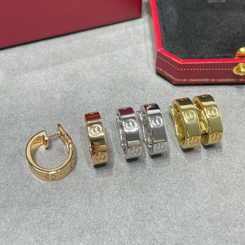[Plus&Max]LOVE 5.5MM EARRINGS