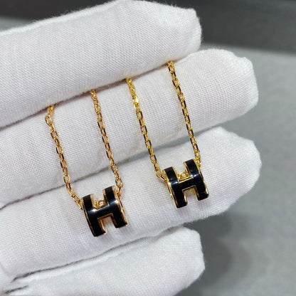 [Plus&Max]MINI POP H NECKLACE