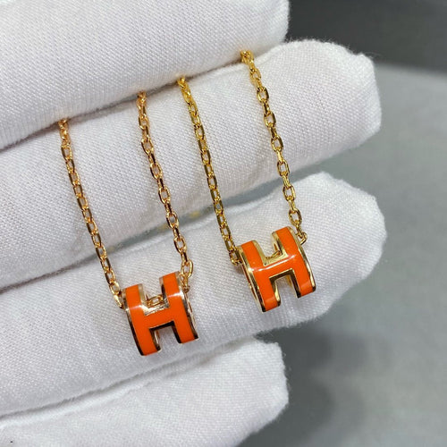 [Plus&Max]MINI POP H NECKLACE
