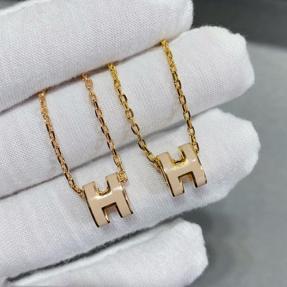 [Plus&Max]MINI POP H NECKLACE