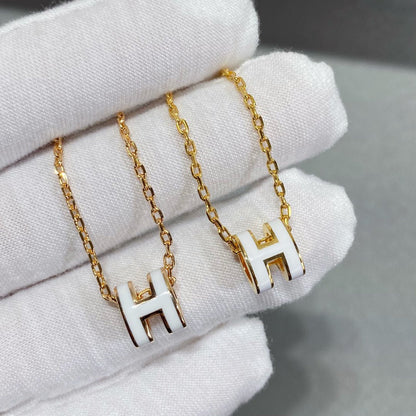 [Plus&Max]MINI POP H NECKLACE