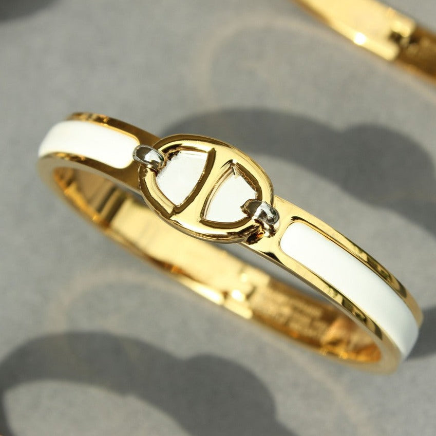 [Plus&Max]CLIC CHAINE GOLD BRACELET