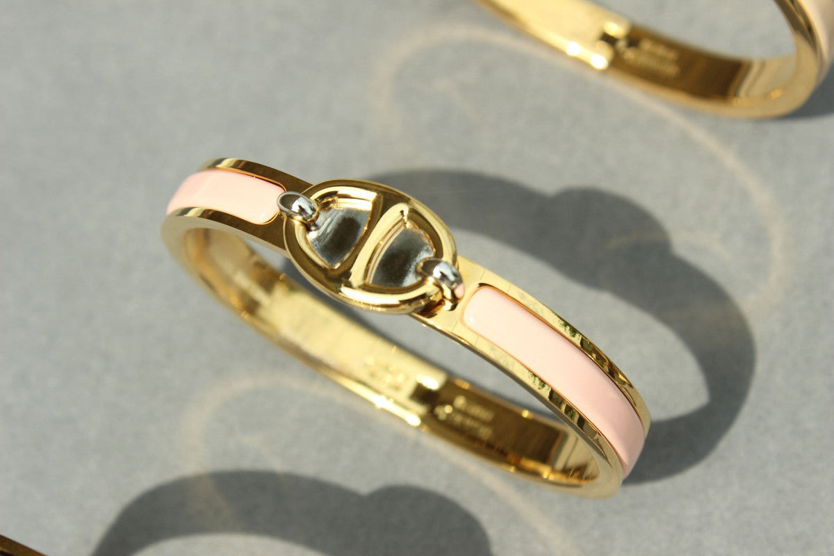 [Plus&Max]CLIC CHAINE GOLD BRACELET