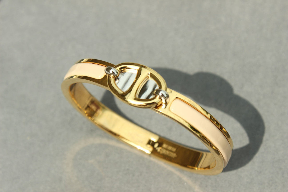 [Plus&Max]CLIC CHAINE GOLD BRACELET