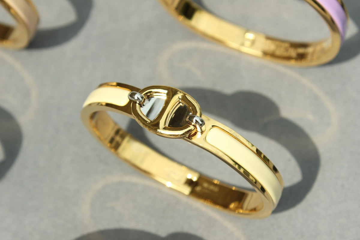 [Plus&Max]CLIC CHAINE GOLD BRACELET
