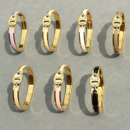 [Plus&Max]CLIC CHAINE GOLD BRACELET