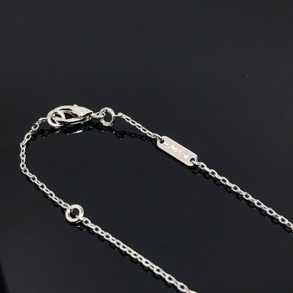 [Plus&Max]CLOVER PIETERSITE SILVER LONG NECKLACE
