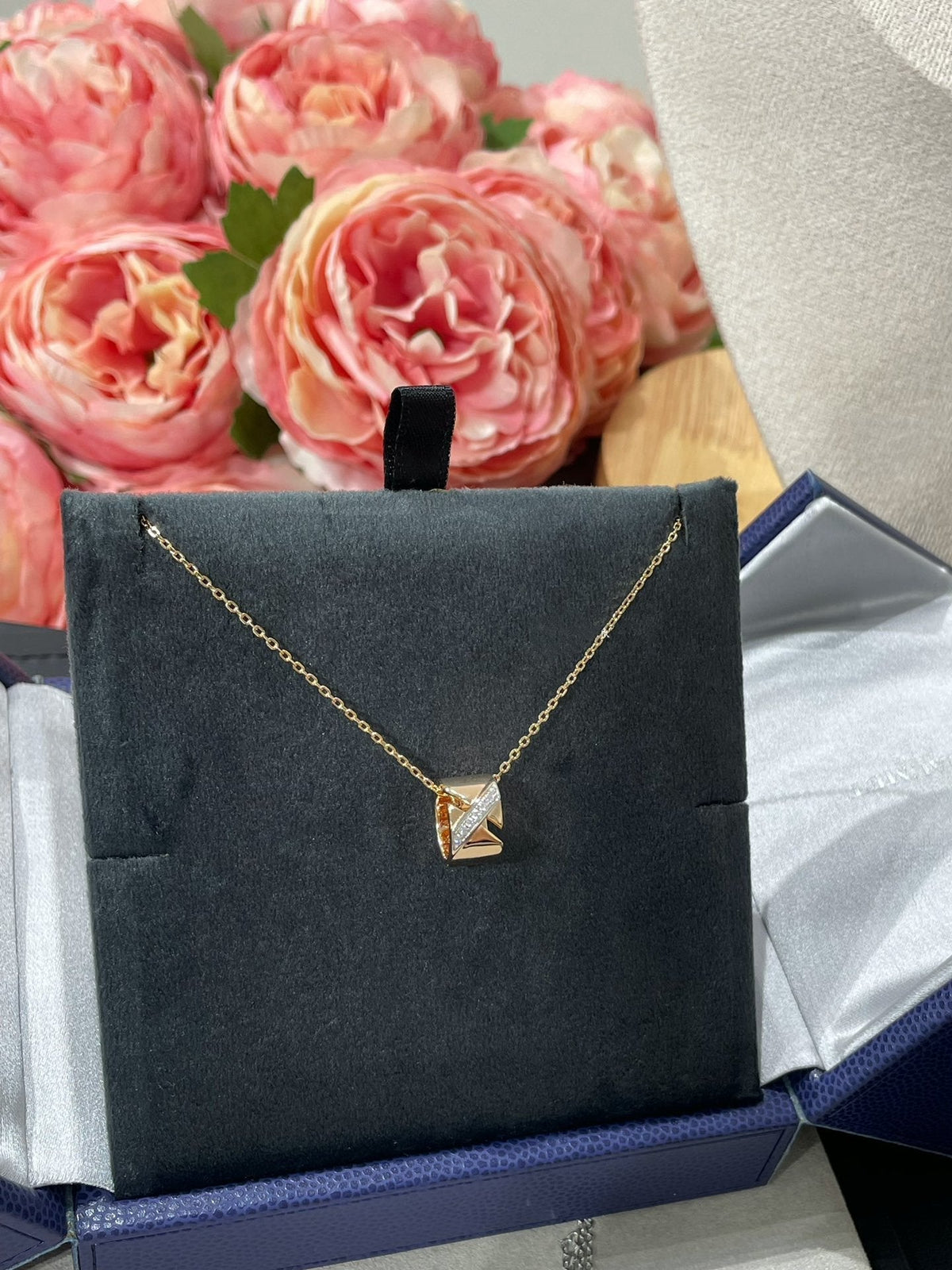 [Plus&Max]LIENS EVIDENCE DIAMOND NECKLACE