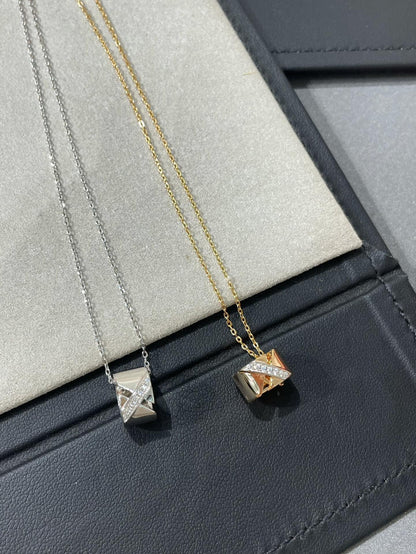 [Plus&Max]LIENS EVIDENCE DIAMOND NECKLACE