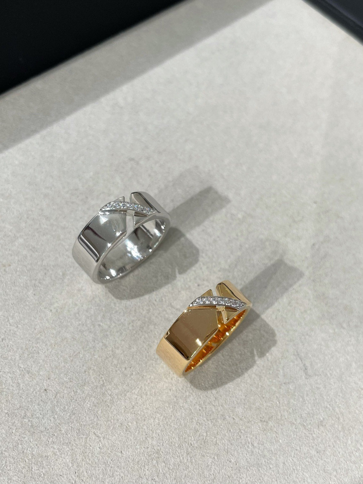 [Plus&Max]LIENS EVIDENCE DIAOMOND RING