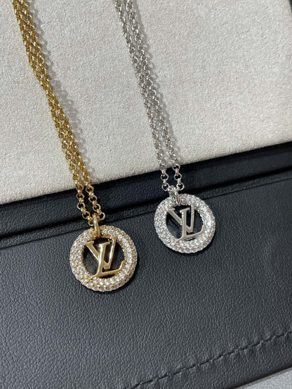 [Plus&Max]BY NIGHT DIAMOND PAVED NECKLACE